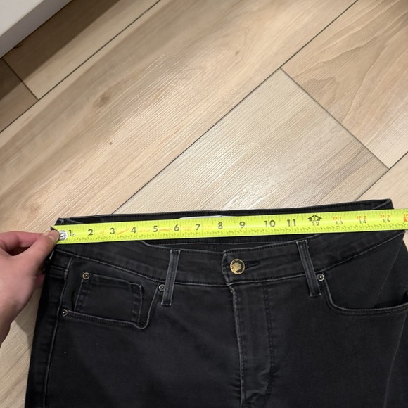Levi's Signature Women's Mid Rise Bootcut Jeans Black W31 - Picture 4 of 7